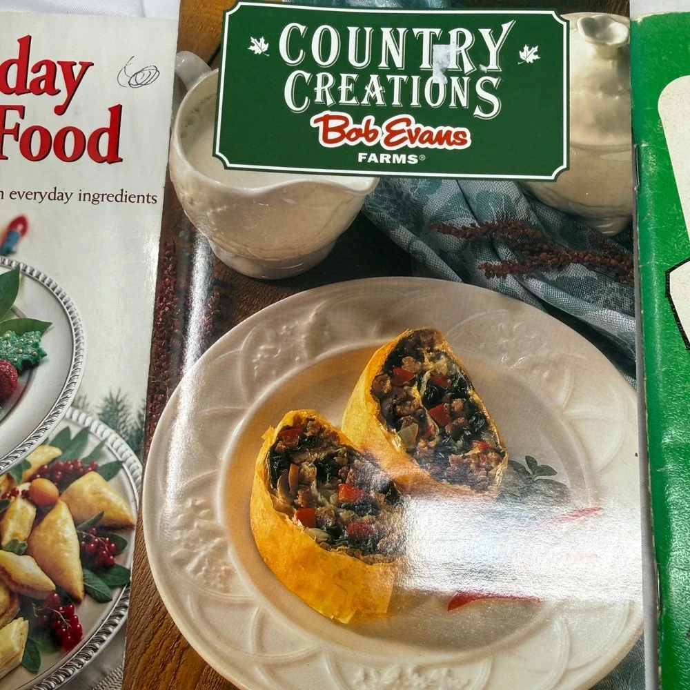 15 Vintage Cookbook Lot Betty Crocker Jell-O Martha Stewart Retro Recipes